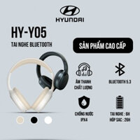 Hyundai Tai nghe Bluetooth không dây chụp Y05 headphones gaming tai thế hệ không có độ trễ khi chơi game mới BT5.3