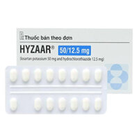 Hyzaar 50mg/12.5mg điều trị cao huyết áp và giảm nguy cơ mắc bệnh về tim mạch