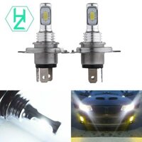[Hzhaiyaa3.vn] Bộ bóng đèn pha LED H4 9003 HB2 Chùm sáng thấp cao 35W 4000LM 6000K Trắng