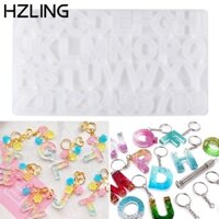 Hzling 186 Cái / bộ Chữ Cái Khuôn Bộ DIY Trang Sức Thủ Công Số Nhà Khuôn Nhựa