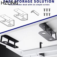 Hzling Dưới Giá Để Bàn, Giá Để Laptop Chống Rơi Dưới Tivi, Phụ Kiện Kim Loại Dưới Kệ Để Bàn
