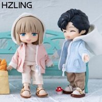 Hzling Quần áo thường ngày Áo, Phụ kiện DIY Áo khoác búp bê nhiều màu, Đồ chơi quà tặng DIY Đồ chơi quà tặng trẻ em Áo khoác búp bê thủ công Mini cho búp bê 1 / 12 BJD GSC p9 cho búp bê 1 / 11 OB11 obitsu11