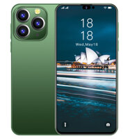 I14proMax 6.8 Màn hình HD 4GB64GB 108MP 7800mAH 5G 4G Điện thoại thông minh Android Màu trắng - green
