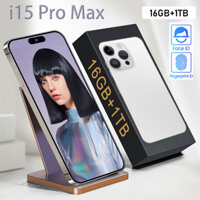 I15 Pro Max: Điện thoại 4G dành cho sinh viên, 16GB + 1TB, pin dài