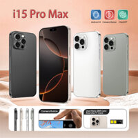 i15 Pro Max điện thoại thông minh 6.7inch Màn hình HD 8G 256G điện thoại rẻ cho học sinh 4G/5G giá rẻ Hai SIM smartphone
