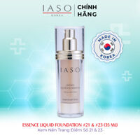 I32  I33 Kem nền trang điểm số 21-23 IASO Essence Liquid Foundation 21 - 23 35ml - Số 21