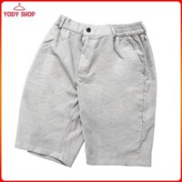 ,iaia Quần short nam vải đũi mểm mịn cao cấp thời trang, quần đùi nam dáng rộng