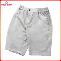 ,iaia Quần short nam vải đũi mểm mịn cao cấp thời trang, quần đùi nam dáng rộng