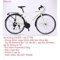 Ib shop nhận giá tốt - xe đạp touring califa ct700 bánh 700c