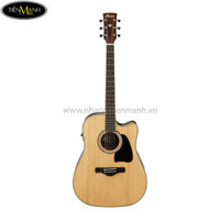 Ibanez AW70ECE-LG Artwood Acoustic Guitar, Natural Low Gloss