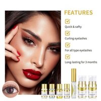Ibccndc Lash Lift And Tint Kit Bộ uốn mi kèm dụng cụ 2 màu Tint Đen & Nâu U1m8