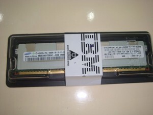 Ram sever IBM 1 GB (2 x 512MB) - PC2-5300 CL5 ECC DDR2 Chipkill FBDIMM (39M5782)