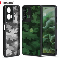 Ibmrs Được thiết kế cho vỏ Motorola Moto G35, vỏ bảo vệ điện thoại trong suốt camo