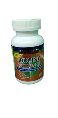 IBUCINE 400MG NIC PHARMA ibuprofen Giảm đau- Hạ sốt /16(Lọ 200 viên nén)