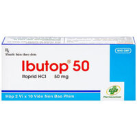 Ibutop 50 điều trị viêm dạ dày, chướng bụng, đau bụng, chán ăn, ợ nóng  – CÔNG TY CỔ PHẦN NHÀ THUỐC NHÂN DÂN – PHƯỢNG HOÀNG