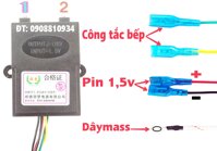 IC BẾP GAS 2 LÒ ĐÁNH LỬA GIẮC GHIM    -  Mã sản phẩm: P0000283