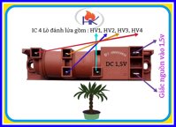 IC BẾP GAS ÂM ITALY 1,5V (DC) 4 LÒ - Mã sản phẩm: IC BẾP GA ÂM ITALY 1,5V (DC) 4 LÒ