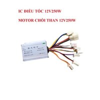 IC ĐIỀU TỐC 12V250W ĐỘNG CƠ CHỔI THAN