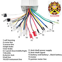 IC Điều Tốc Xe Đạp Điện  36V 48V 500W Không Chổi Than