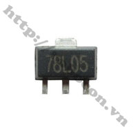 IC Nguồn 78L05 SMD SOT89 5V-100mAh