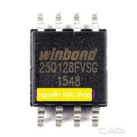 ic nhớ winbond 25q128 tivi sharp lc-32le280x, 32le280x,40le280x , 32bd1x ( sửa lỗi không nhớ kênh), 32le280,40le280