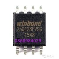 ic nhớ winbond 25q128 tivi sharp lc - 40le280x,32le280x, 32bd1x (sửa lỗi ko nhớ kênh tivi sharp)