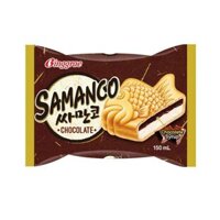 Ice Cream Samanco Chocolate Binggrae 150Ml
