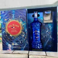 Ice Kube Blue vodka phiên bản giới hạn rồng xanh tết 2024 tặng 1 ly thủy tinh cao cấp