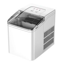 Ice Maker Machine for Countertop, Compact Portable Sonic Ice Maker, Ice Cubes Ready In 8 Mins, 26 Lbs In 24 Hours, Electric Ice Maker With Ice Scoo...