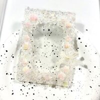Ice Trong Suốt Hoa Hồng Thành Phẩm Thẻ Bướm Gạch Ngôi Sao Đuổi Theo Ảnh Tự Làm Epoxy uv Đấm Thẻ Vỏ Thẻ Nhỏ Thẻ Gạch Thành Phẩm #KZ0313#