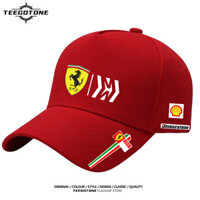 Iceman vô địch, đồng phục đua Raikkonen Ferrari F1, mũ mỏ vịt, bông chống nắng, thấm mồ hôi, chống nắng, chống nắng, nam mùa hè 1219