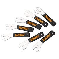 IceToolz Cone Wrenches | 7 Unit wrench set Sizes: 13mm-19mm | Bike Tools Kit