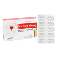 Ích niệu khang - 20 viên - Hỗ trợ giảm tiểu đêm Tiểu són Tiểu nhiều lần Tiểu không tự chủ