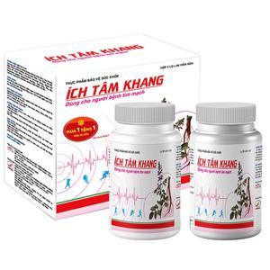 Ích Tâm Khang - hỗ trợ điều trị suy tim, hộp 30 viên