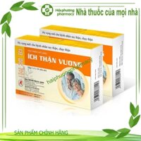 Ích Thận Vương vỉ 30 viên Có tem tích điểm - tốt cho thận từ thảo dược linh chi đỏ, cao đan sâm