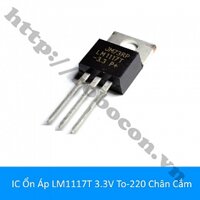 ICNC32 IC Ổn Áp LM1117T 3.3V To-220 Chân Cắm