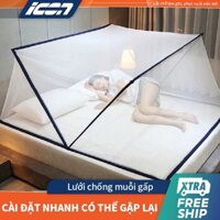 ICON Màn chụp tự bung khung xếp Mùng chụp tự bung người lớn，Màn chụp tự bung，mùng ngủ