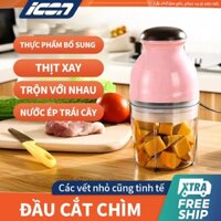 ICON Samono Máy xay thịt/rau củ/sinh tố/tỏi ớt đa năng, xay thực phẩm cho gia đình làm nhuyễn SW-099/SW-C200/MC200