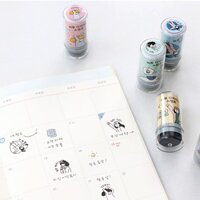 ICONIC Haru Diary Stamp, Korea Planner Diary Deco Statoinery