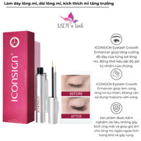 ICONSIGN Eyelash Growth Enhancer - Dưỡng Mi Kích Thích Lông Mi Tăng Trưởng 3.5ml - Lady's Lash