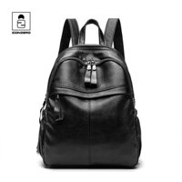 ICONZERO Balo nữ Chống Nước Xước Thời Trang Hàn Quốc Cao Cấp Đựng túi balo cặp xách da sinh học viên women backpack