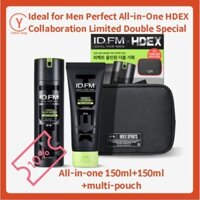 Ideal for Men Perfect All-in-One HDEX Collaboration Limited Double Special (All-in-one 150ml+150ml+multi-pouch),S919