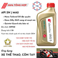 Idemitsu IRG5 10W-30 MA2 (Xe số, tay côn, phân khối lớn) - Dầu nhớt tổng hợp toàn phần từ Nhật Bản