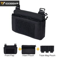 Idogear Chiến Thuật DOPE Nắp Trước G Móc Có Chèn Túi Có Túi Kangaroo Ferro Phong Cách DOPE Trọn Bộ 3596