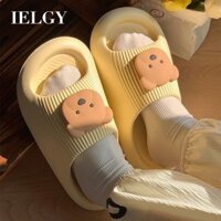 IELGY  2025 Dép chống trượt và chống mùi gấu mới cho cặp đôi trong nhà có đèn mùa hè bước vào