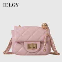 Ielgy Ins Joker Túi Mini Dây Xích Nữ Túi Di Động Khóa Túi Vuông Nhỏ