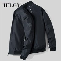 IELGY men's sports casual plus size baseball jacket