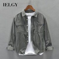 Ielgy Nam Áo Sơ Mi Dài Tay Nam Áo Khoác Mỏng Mới Thường Ngày Phù Hợp Với Áo Sơ Mi Công Sở