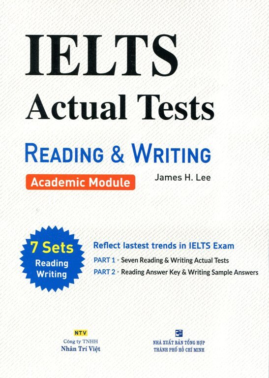 IELTS Actual Test Reading & Writing (Không CD)