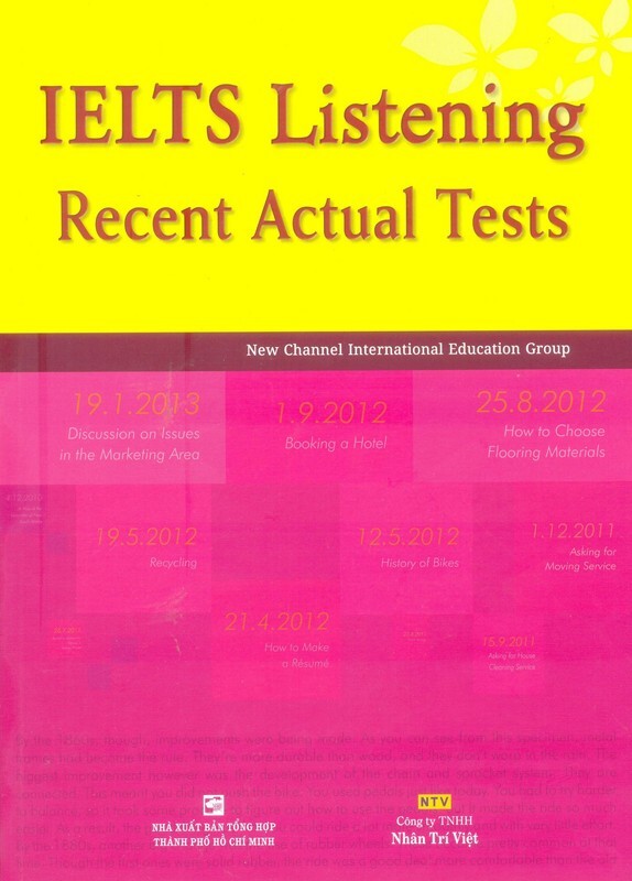 IELTS Listening Recent Actual Tests (Kèm 1 CD)